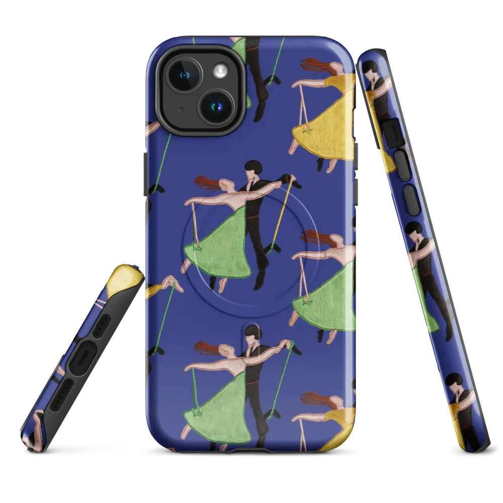 Swingtime Silhouettes on MagSafe Tough Case for iPhone® — Front