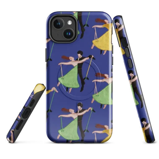 Swingtime Silhouettes on a MagSafe Tough Case for iPhone®