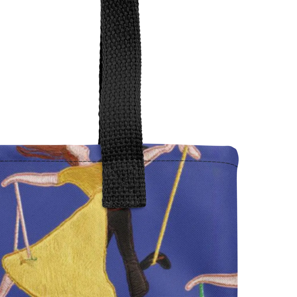 Swingtime Silhouettes on Tote Bag — Product details