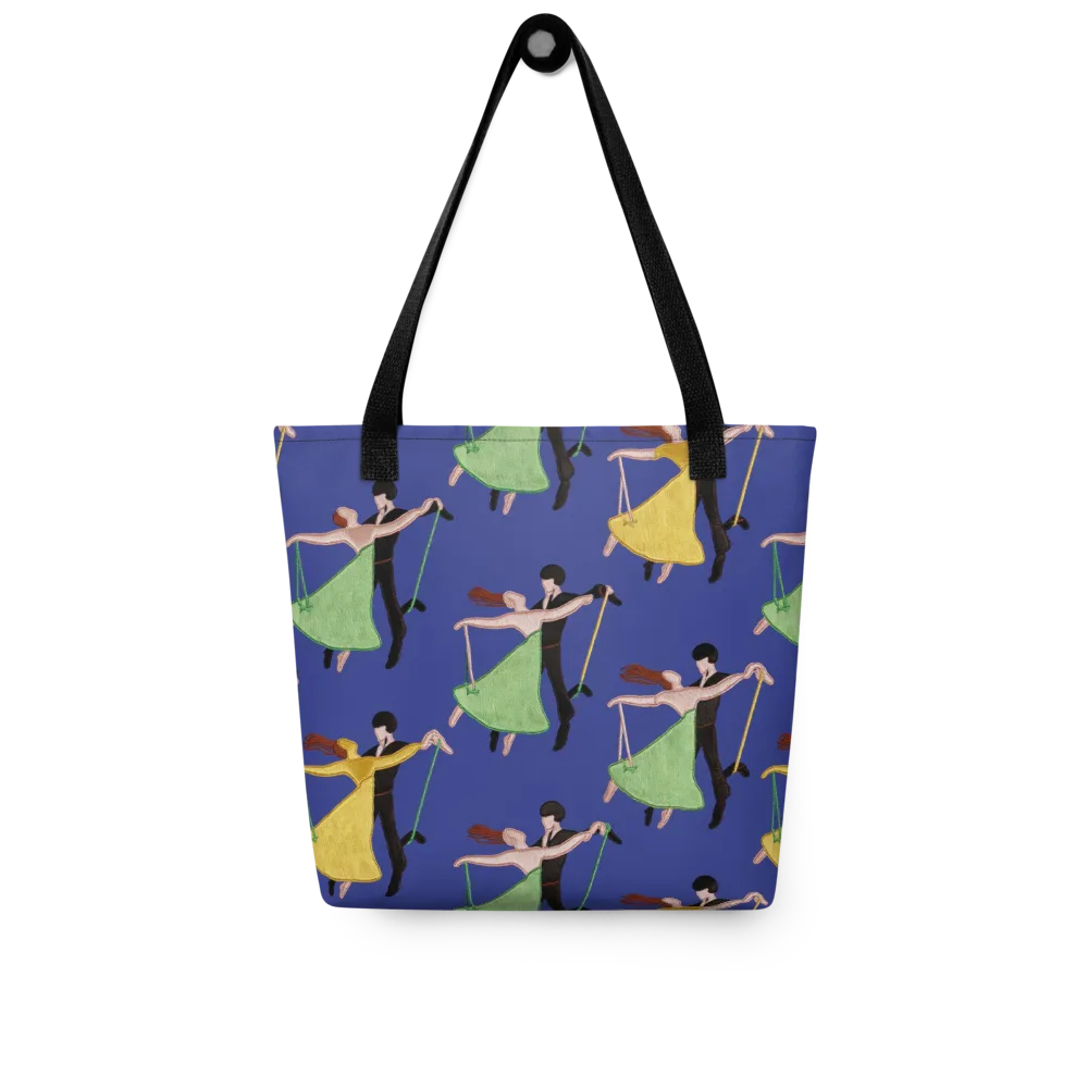 Swingtime Silhouettes on Tote Bag — Front