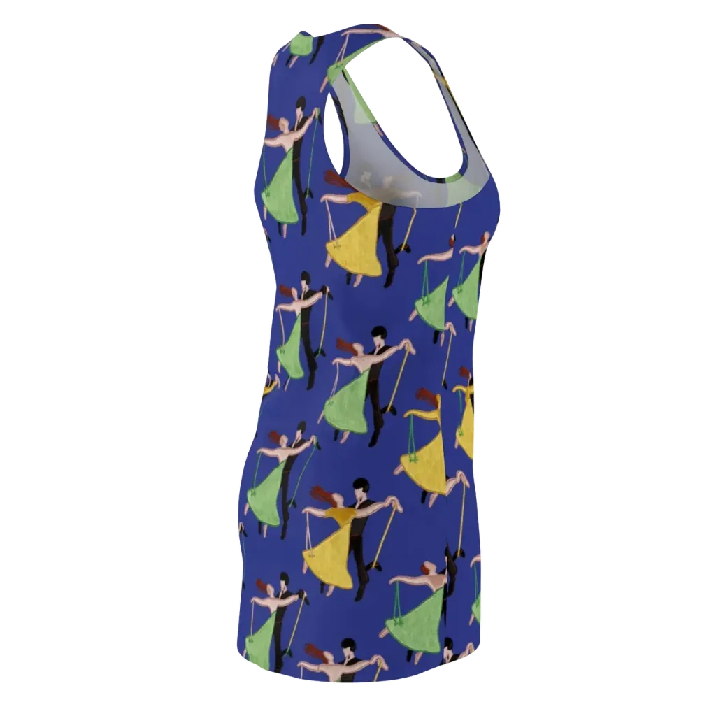 Swingtime Silhouettes on Racerback Dress — Back Side