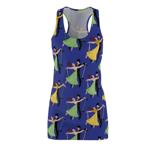 Swingtime Silhouettes on a Racerback Dress