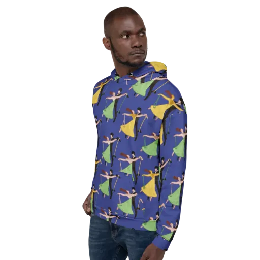 Swingtime Silhouettes on Hoodie