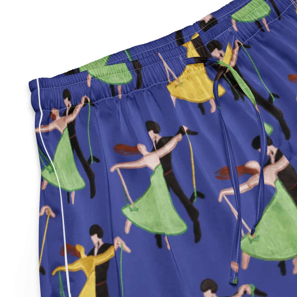 Swingtime Silhouettes on Women's Pajama Shorts — Product details