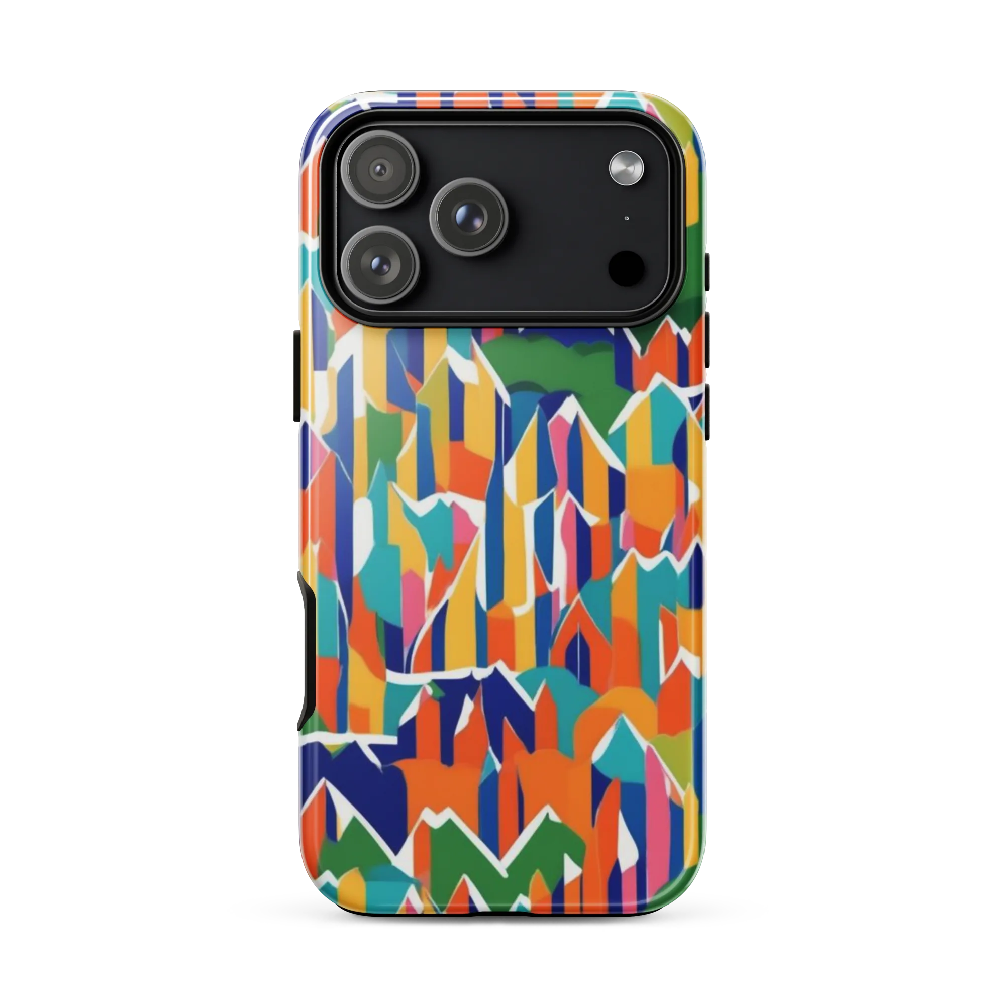 Chromatic Peaks on Tough Case for iPhone® — Front