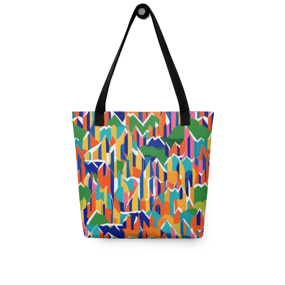 Chromatic Peaks on Tote Bag — Front
