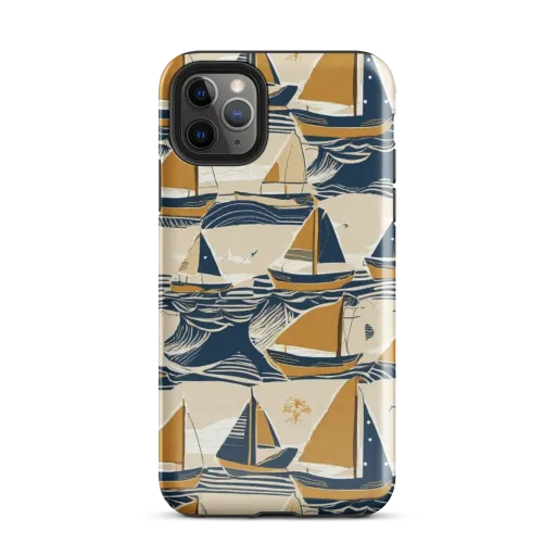 Saffron Sail on a Tough Case for iPhone®