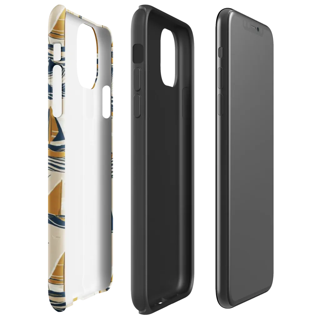 Saffron Sail on Tough Case for iPhone® — Right