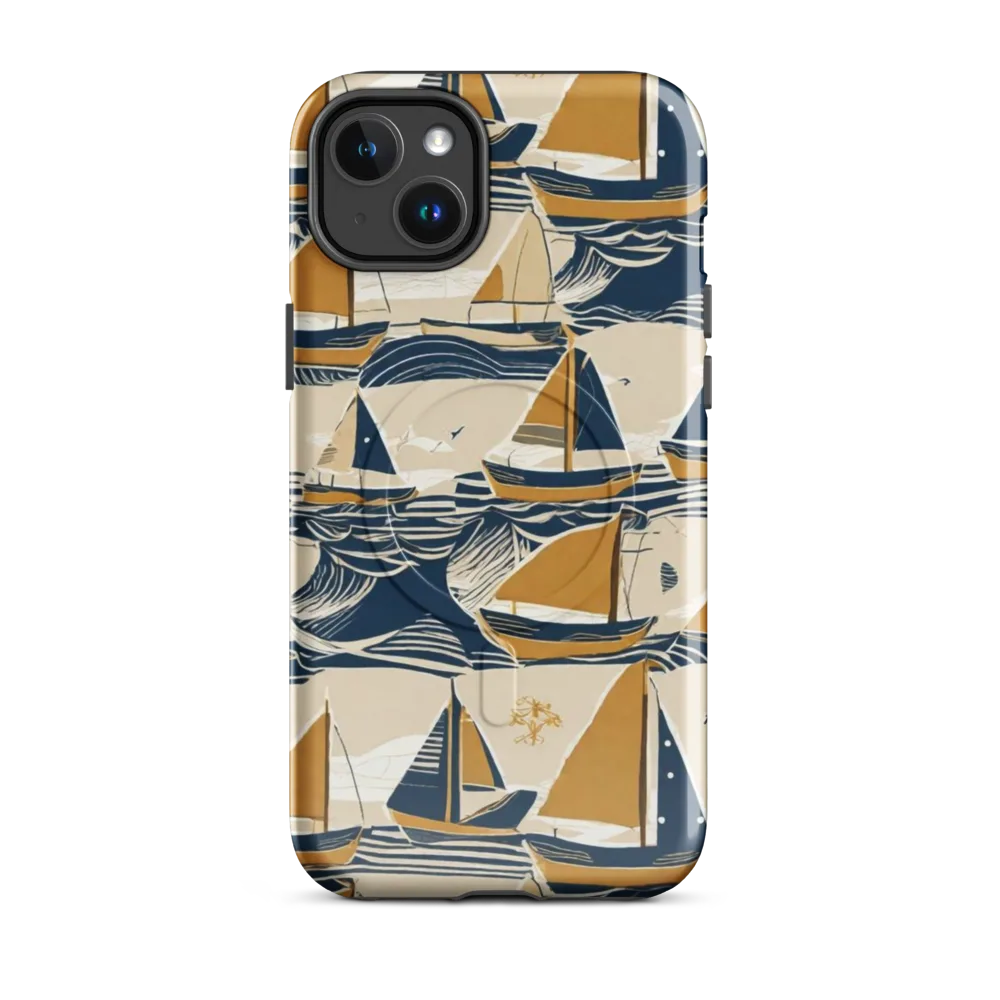 Saffron Sail on MagSafe Tough Case for iPhone® — Front