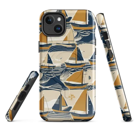 Saffron Sail on a MagSafe Tough Case for iPhone®