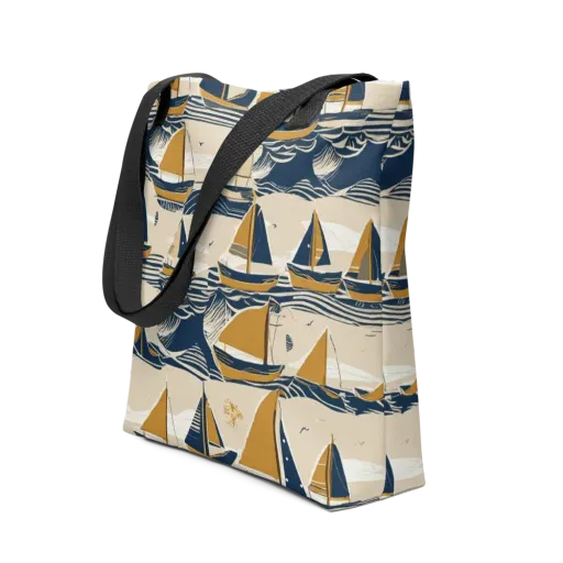 Saffron Sail on a Tote Bag