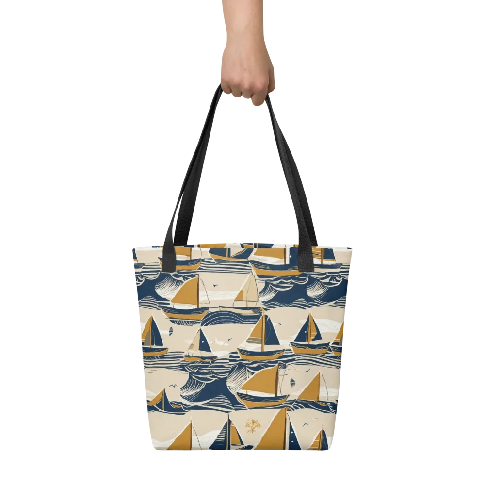 Saffron Sail on Tote Bag — Front