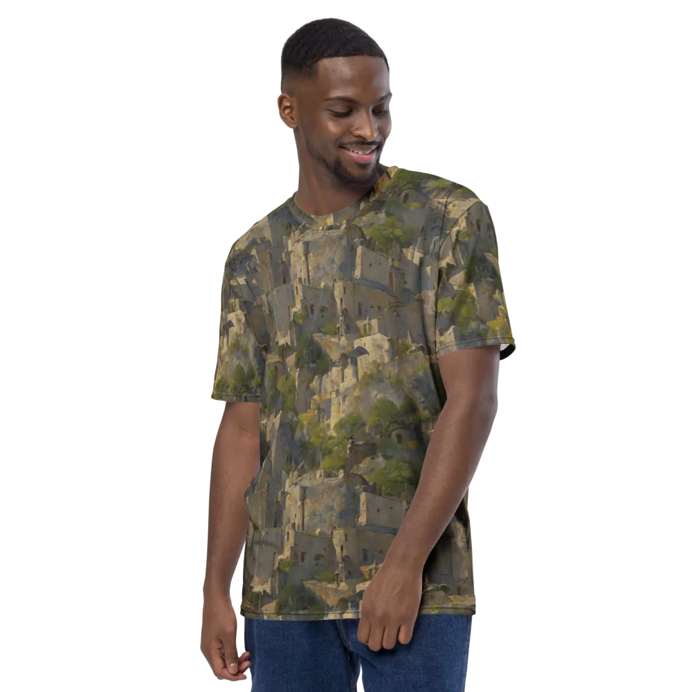 Mossbound Citadel on Men's Crew Neck T-Shirt — Left