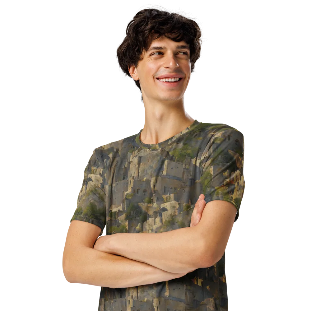 Mossbound Citadel on Men's Crew Neck T-Shirt — Left Front