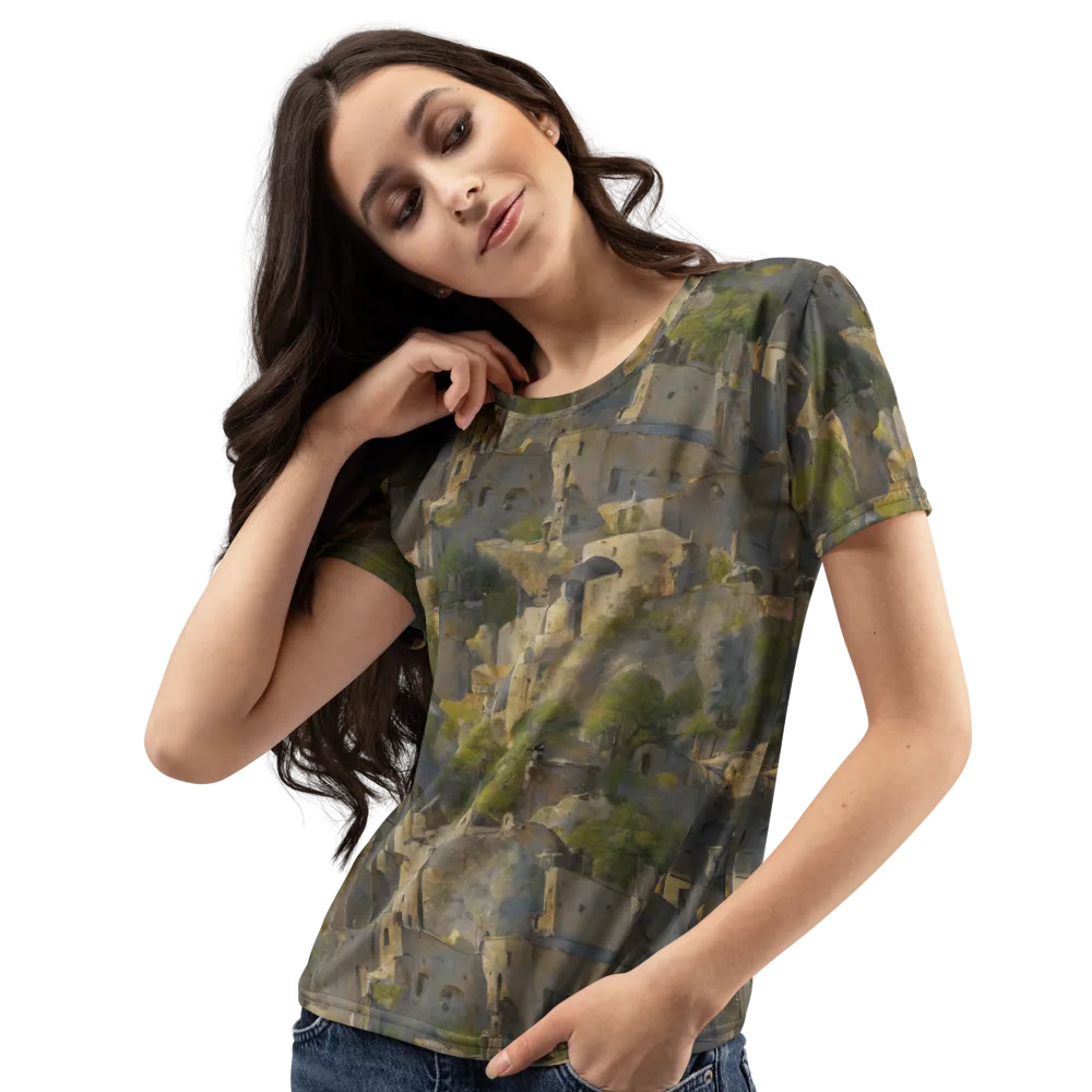 Mossbound Citadel on Women's Crew Neck T-Shirt — Left Front