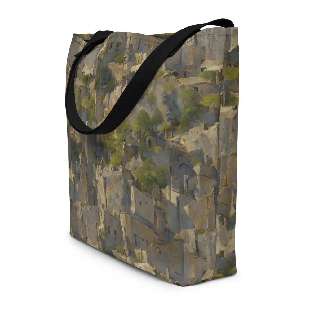 Mossbound Citadel on Large Tote Bag W/ Pocket — Front
