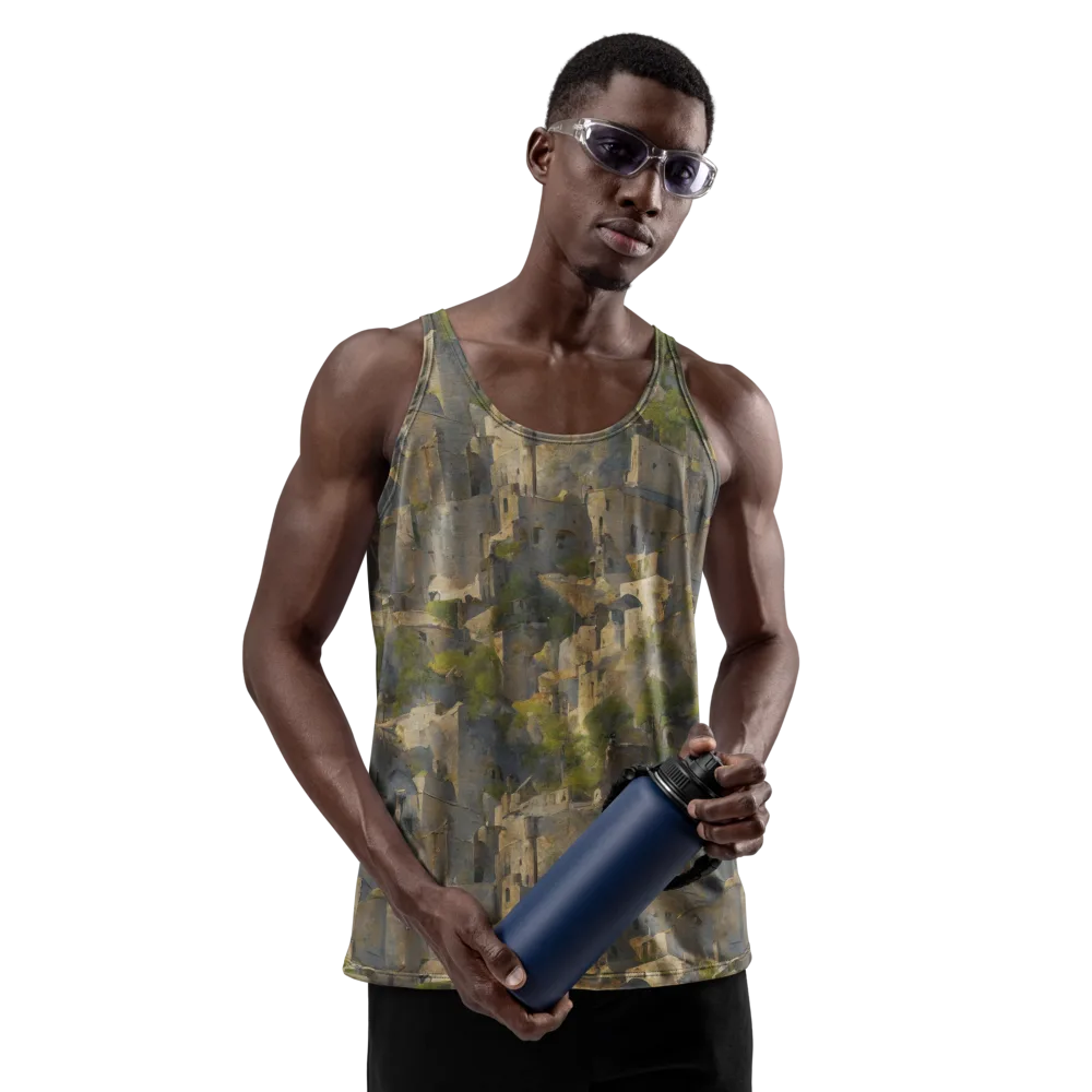 Mossbound Citadel on Men's Tank Top — Front