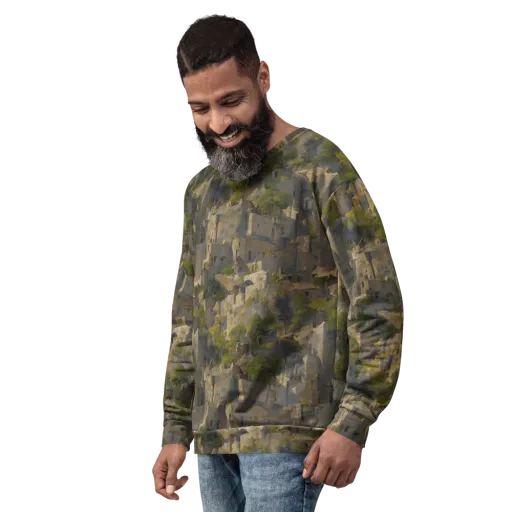 Mossbound Citadel on a Sweatshirt