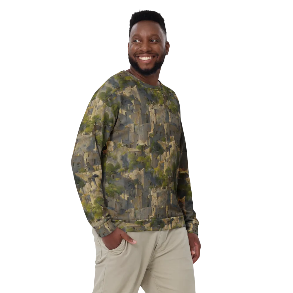 Mossbound Citadel on Sweatshirt — Front