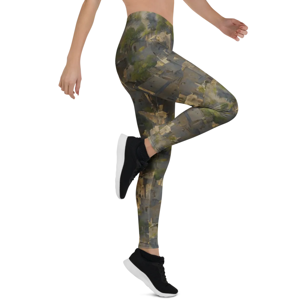 Mossbound Citadel on Leggings — Right