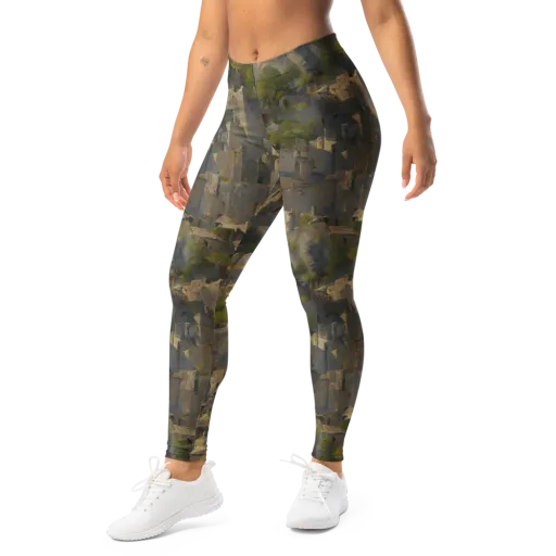 Mossbound Citadel on a Leggings
