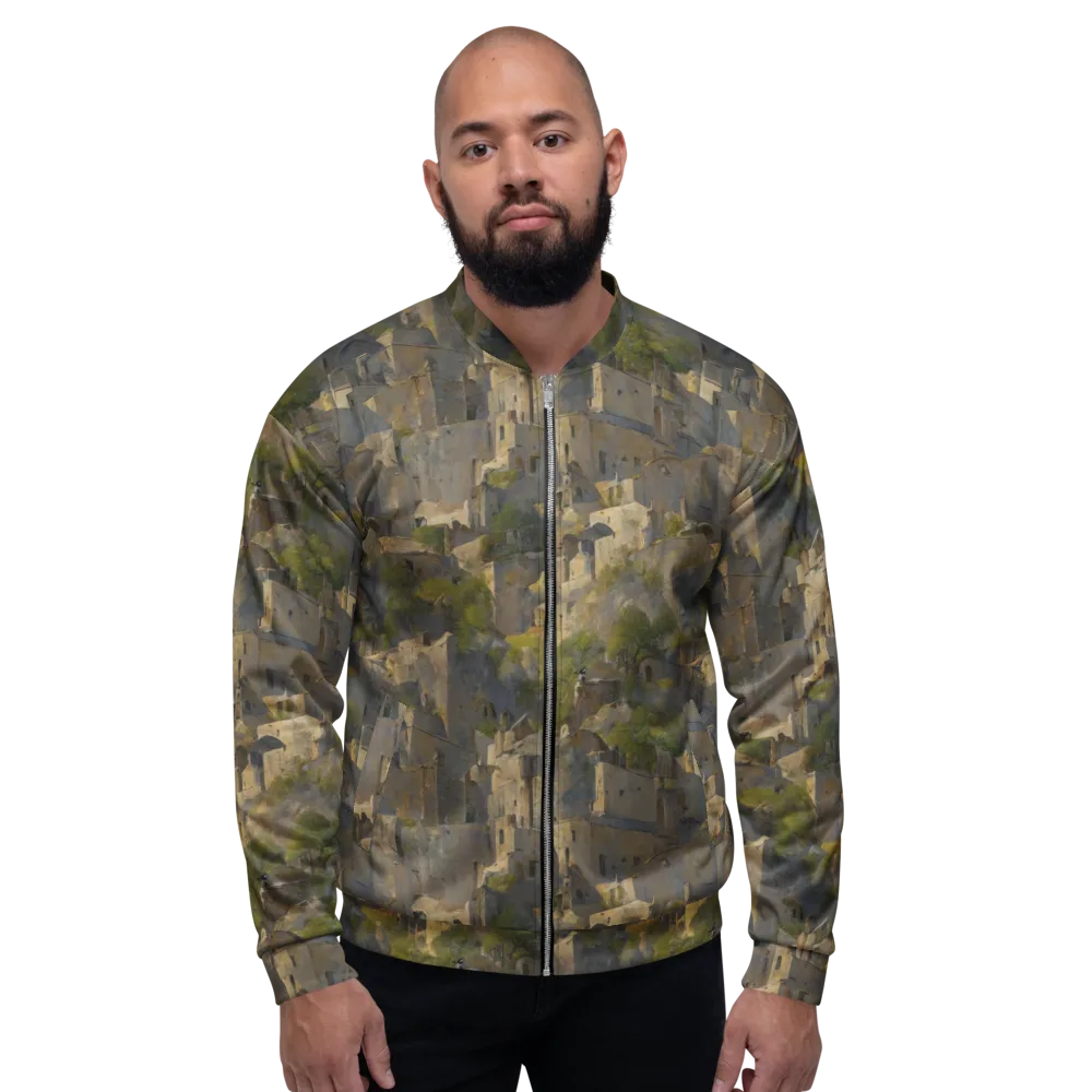 Mossbound Citadel on Bomber Jacket — Front