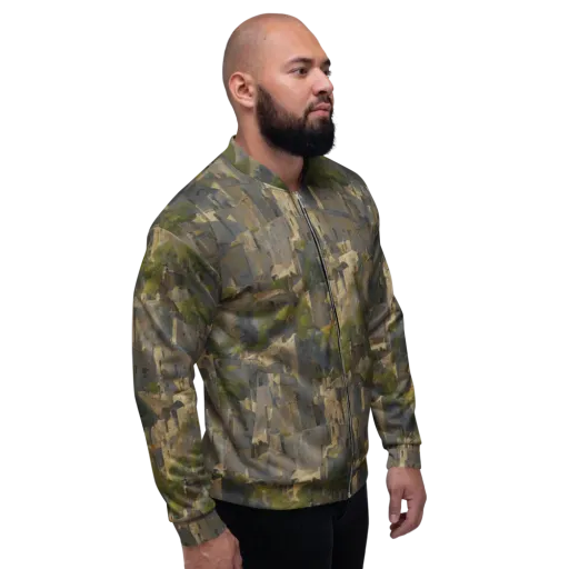 Mossbound Citadel on a Bomber Jacket