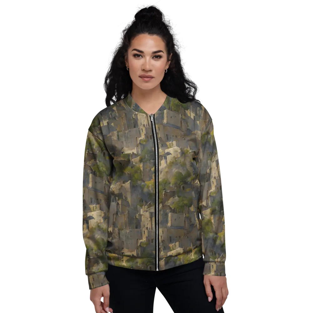 Mossbound Citadel on Bomber Jacket — Front