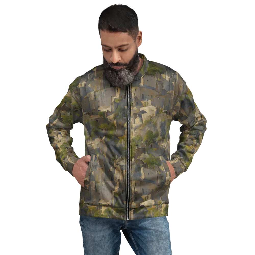 Mossbound Citadel on Bomber Jacket — Front