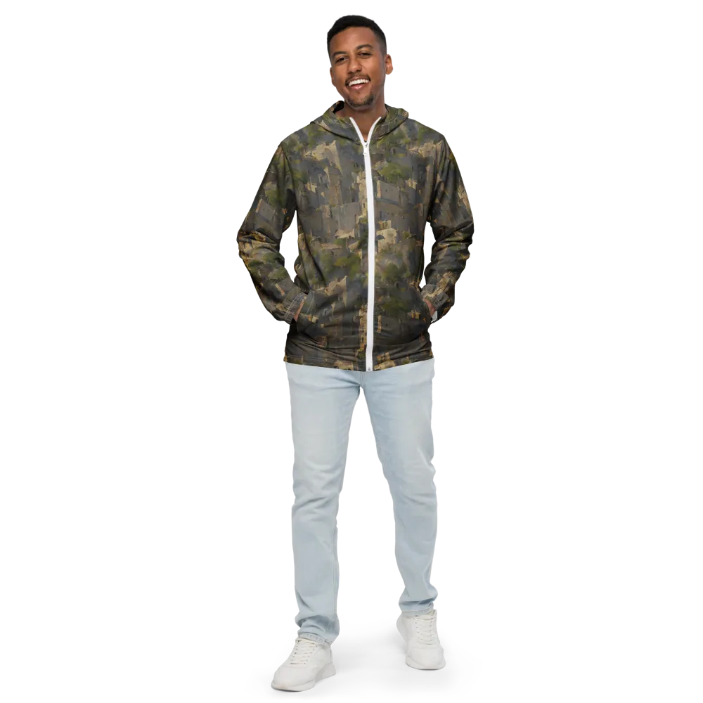 Mossbound Citadel on Men's Windbreaker — Front