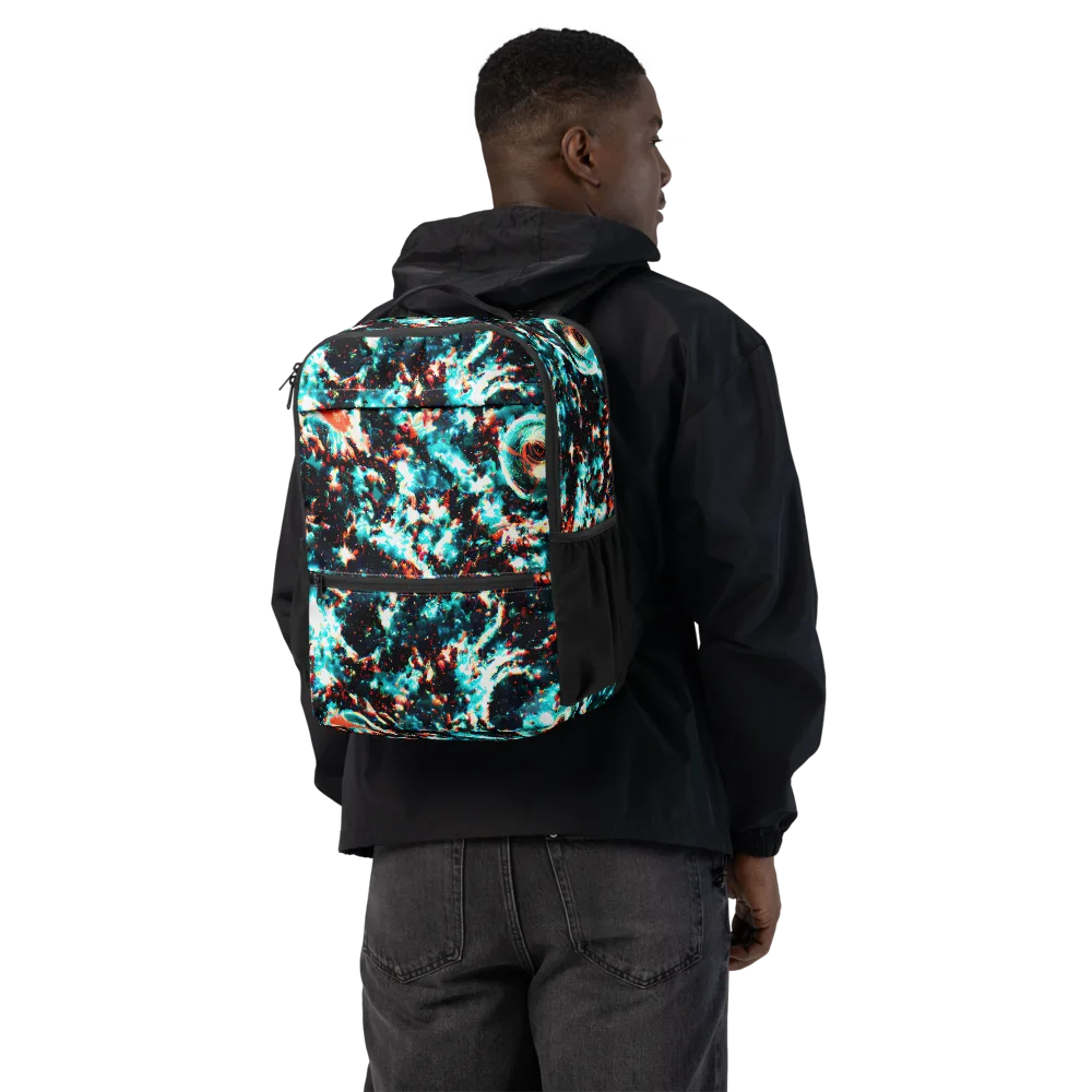 Whirlpool Dream on Utility Backpack — Back