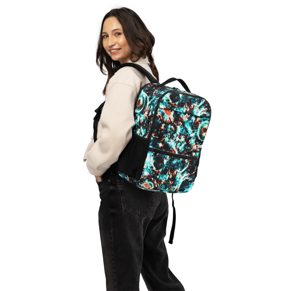 Whirlpool Dream on Utility Backpack — Back