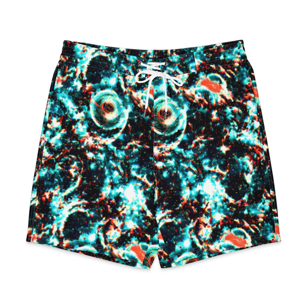Whirlpool Dream on Men's Board Shorts — Front