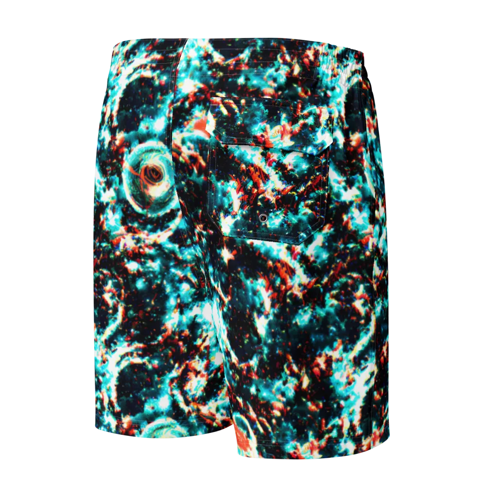 Whirlpool Dream on Men's Board Shorts — Back