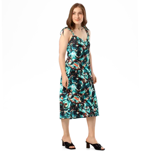 Whirlpool Dream on a Slip Dress