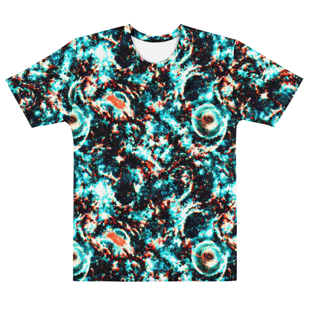 Whirlpool Dream on Men's Cotton Crew Neck T-Shirt — Front