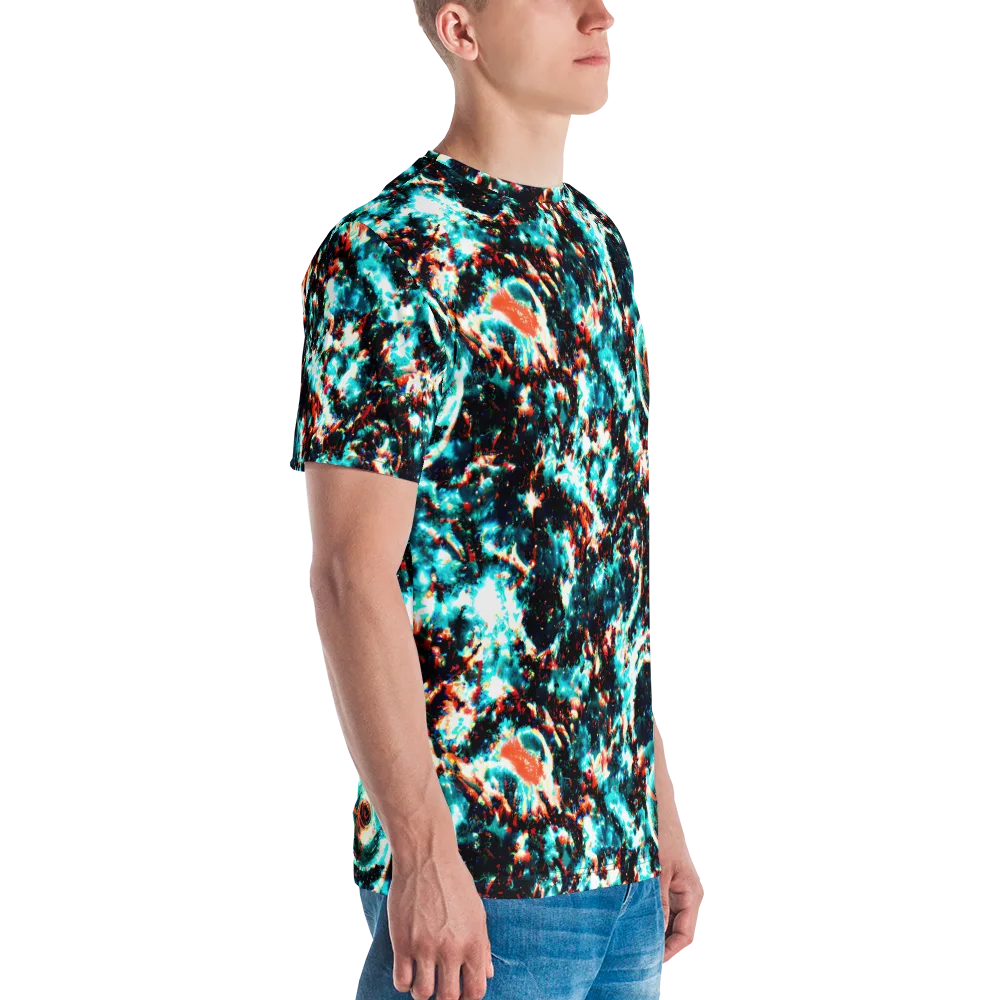 Whirlpool Dream on Men's Crew Neck T-Shirt — Right