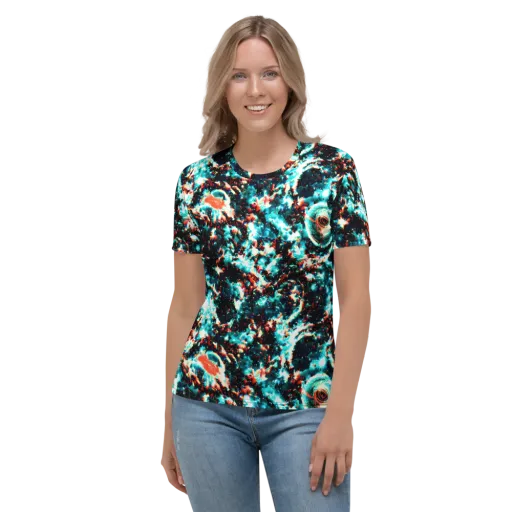 Whirlpool Dream on a Women's Crew Neck T-Shirt