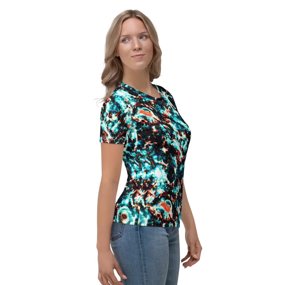 Whirlpool Dream on Women's Crew Neck T-Shirt — Right