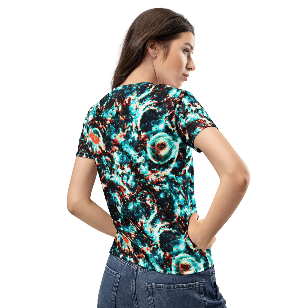 Whirlpool Dream on Women's Crew Neck T-Shirt — Back