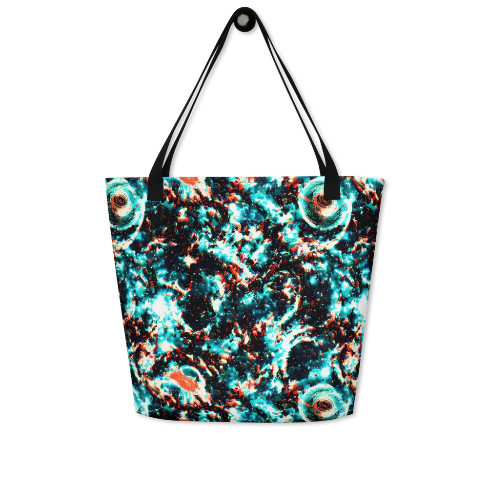 Whirlpool Dream on Large Tote Bag W/ Pocket — Front
