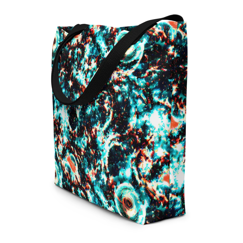 Whirlpool Dream on Large Tote Bag W/ Pocket — Front