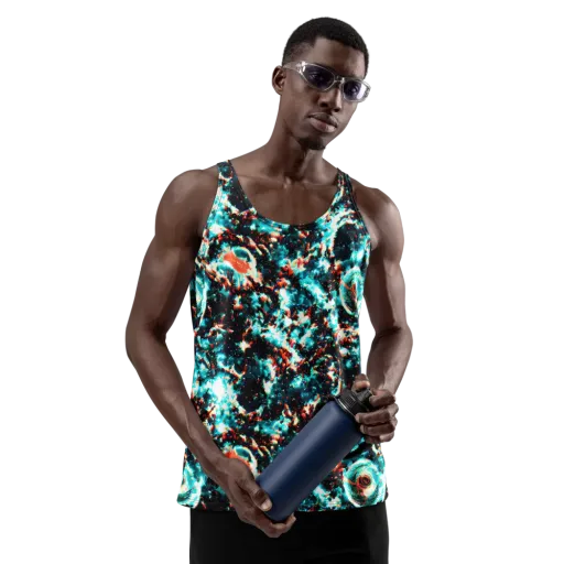 Whirlpool Dream on a Men's Tank Top