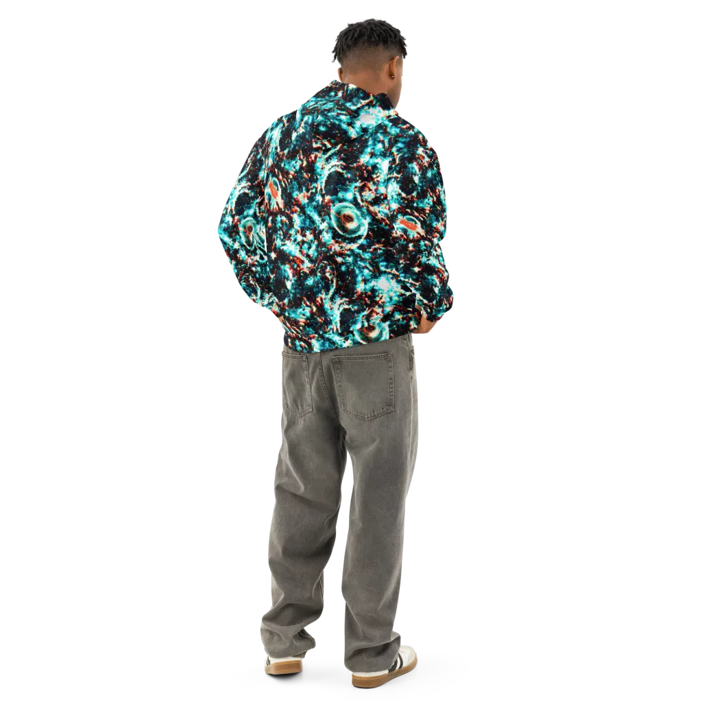Whirlpool Dream on Cotton Hoodie — Back
