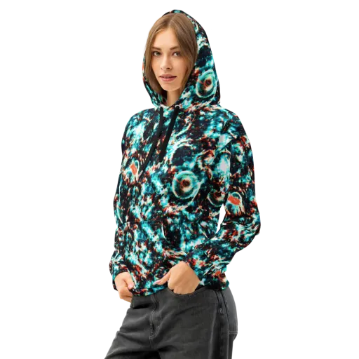 Whirlpool Dream on a Cotton Hoodie