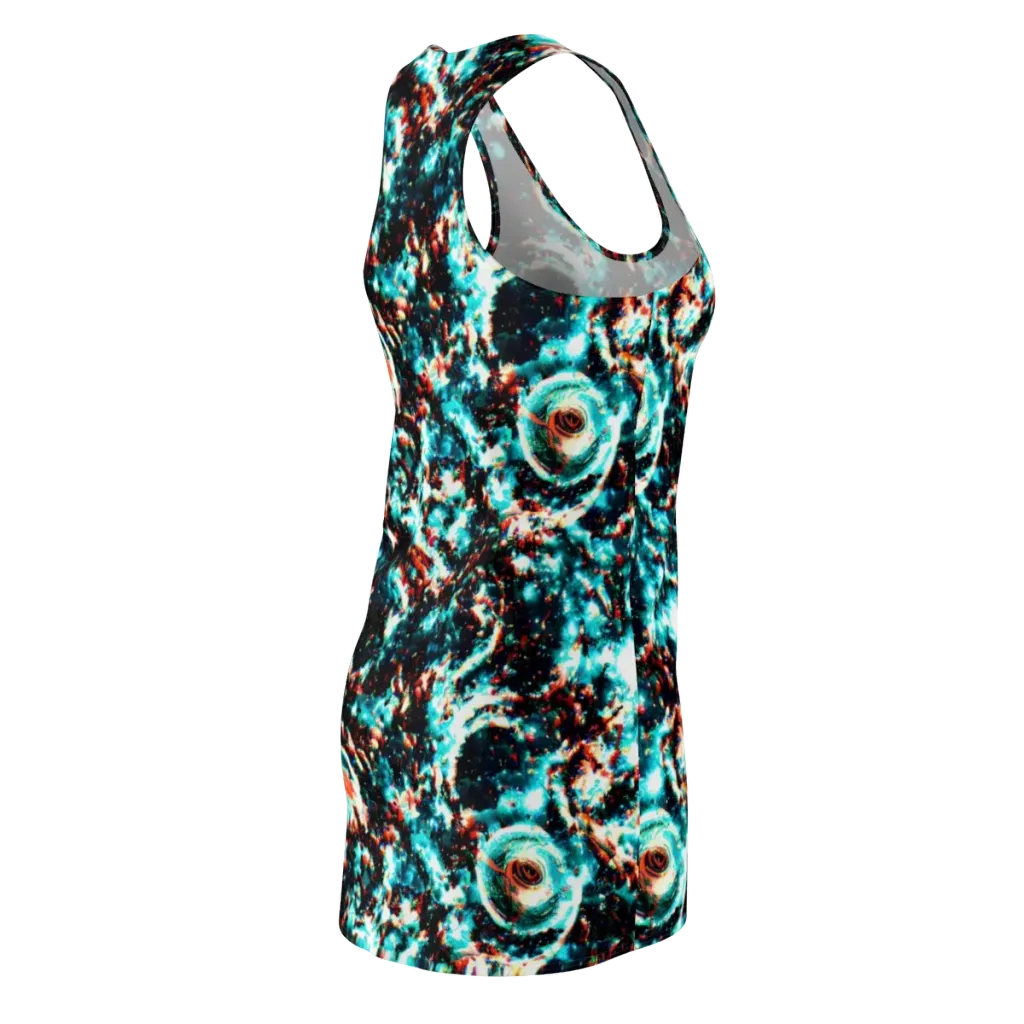 Whirlpool Dream on Racerback Dress — Back Side