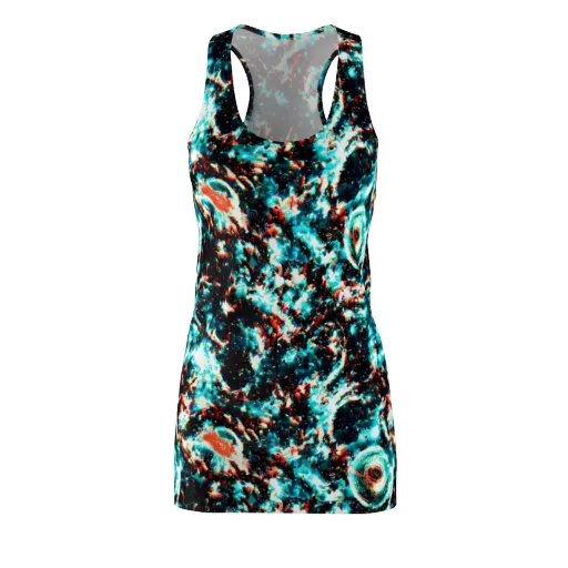 Whirlpool Dream on a Racerback Dress