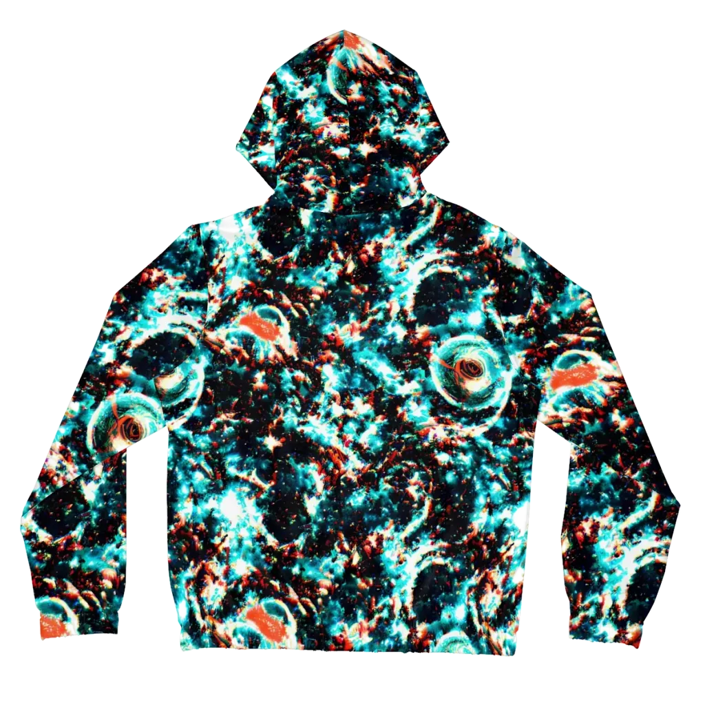Whirlpool Dream on Women's Full-Zip Hoodie — Back