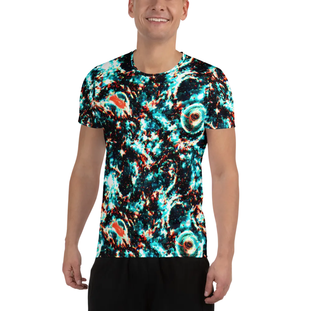 Whirlpool Dream on Men's Athletic T-Shirt — Front