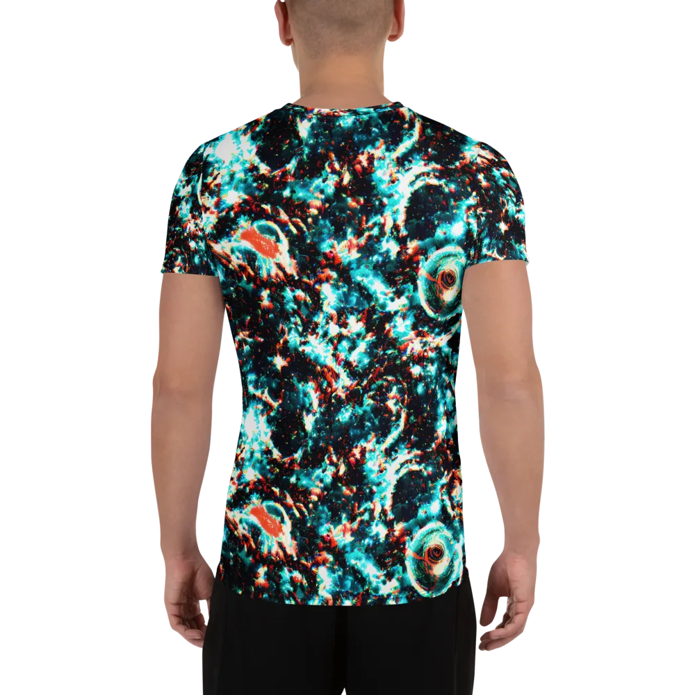 Whirlpool Dream on Men's Athletic T-Shirt — Back